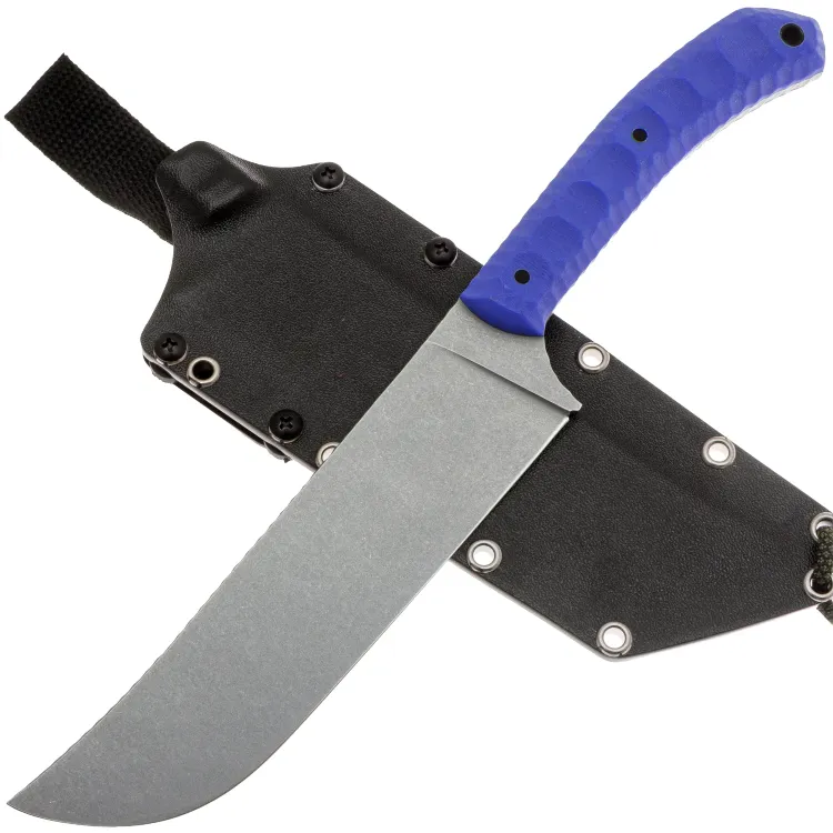 Нож Волчий Век Пчак сталь N690 WA рукоять Blue G10