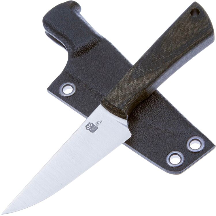 Нож Owl Knife Pocket сталь Elmax рукоять микарта окунь