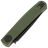 Нож Real Steel Gslip Compact black сталь VG-10 рукоять Green G10 (7866)