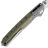 Нож CIVIVI Sentinel Strike II stonewash сталь Nitro-V рукоять Gray Aluminum/OD Green FRN (C22025D-2)