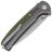 Нож CIVIVI Sentinel Strike II stonewash сталь Nitro-V рукоять Gray Aluminum/OD Green FRN (C22025D-2)