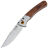 Нож Benchmade Crooked River cталь S30V рукоять Stabilized Wood (15080-2)