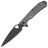 Нож Daggerr Sting frame lock blackwash сталь D2 рукоять Gray Stainless steel
