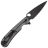 Нож Daggerr Sting frame lock blackwash сталь D2 рукоять Gray Stainless steel