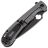 Нож Daggerr Sting frame lock blackwash сталь D2 рукоять Gray Stainless steel