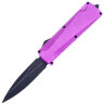 Нож Daggerr Кощей blackwash сталь D2 рукоять Purple Aluminium