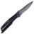 Нож-бабочка НОКС Эльф Blackwash сталь D2 рукоять Black G10 (204-500401)