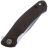 Нож Petrified Fish Warrior mini сталь K110 рукоять Carbon Fiber