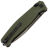 Нож Real Steel Huginn Ultra DLC сталь S35VN рукоять Green G10 (7654BG)