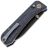 Нож WE Knife Bougie Banter blackwash сталь S45VN рукоять Blue Ti (WE24009-1)