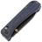 Нож WE Knife Bougie Banter blackwash сталь S45VN рукоять Blue Ti (WE24009-1)