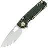 Нож Vosteed Porcupine stonewash сталь 14C28N рукоять Green Micarta