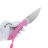Нож 7 Ножей Джек малый Гибрид сталь N690 рукоять Pink G10