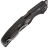 Нож Spyderco Native Chief Serrated Black сталь CTS-BD1N рукоять Black FRN (C244SBBK)