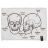 Хэнк (платок) Nomad Cat Skull Bones 20*29см
