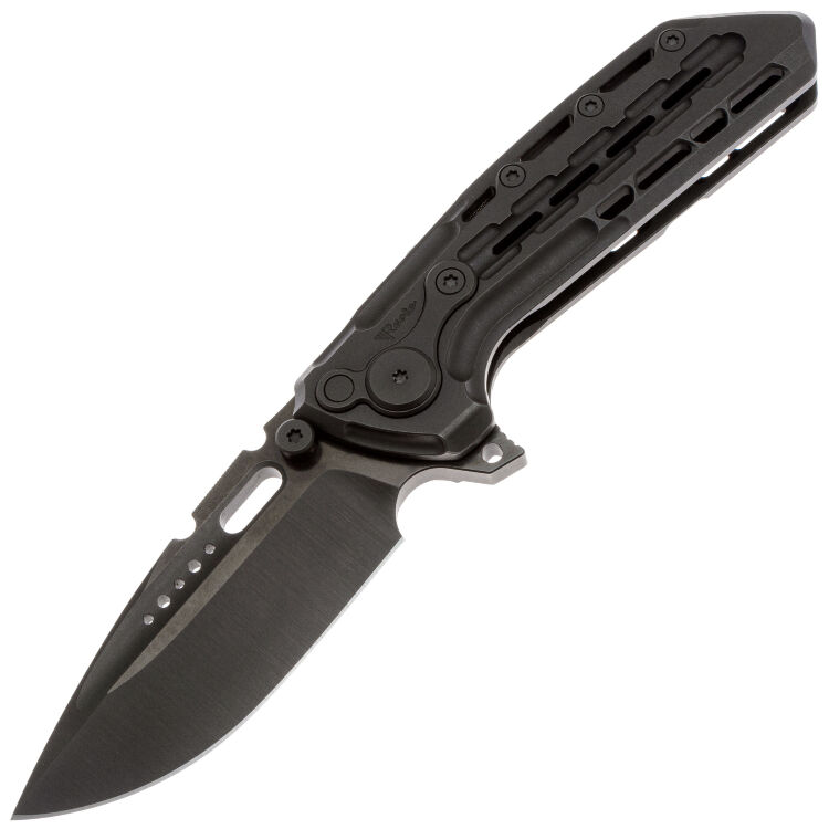 Нож Reate Terminator TX228 DLC сталь M390 рукоять DLC Titanium