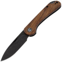 Нож CIVIVI Elementum Slip Joint blackwash сталь 14C28N рукоять Guibourtia Wood (C18062AJ-3)