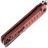 Нож Kizlyar Supreme Whisper сталь S35VN Stonewash рукоять Red/Black G10
