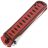 Нож Kizlyar Supreme Whisper сталь S35VN Stonewash рукоять Red/Black G10