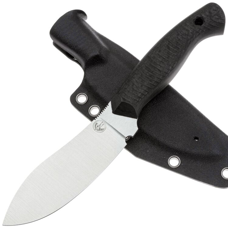 Нож 7 Ножей Нессмук Гибрид сталь PGK рукоять Carbon Fiber
