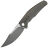 Нож WE Knife Kyklos stonewash сталь M390 рукоять Bronze Titanium (WE23086-2)