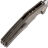 Нож WE Knife Kyklos stonewash сталь M390 рукоять Bronze Titanium (WE23086-2)