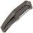 Нож WE Knife Kyklos stonewash сталь M390 рукоять Bronze Titanium (WE23086-2)