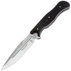 Нож НОКС Офицерский-С сталь AUS-8 рукоять Black ABS (309-180975)