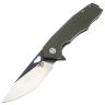 Нож Bestech Toucan Blackwash/Satin сталь D2 рукоять Green G10 (BG14B-2)