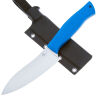 Нож Owl Knife Canadian сталь N690 рукоять синий G10