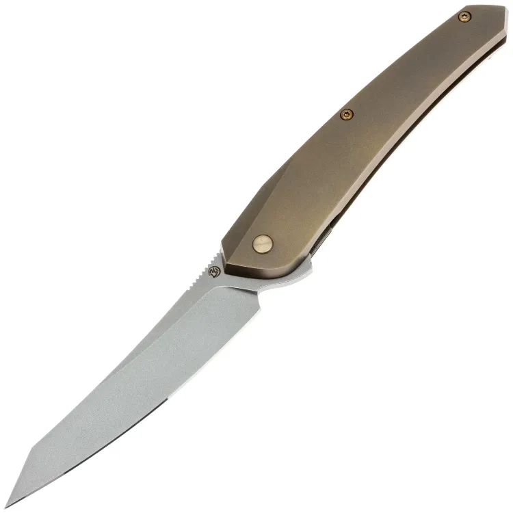 Нож Кобра сталь Cromax рукоять титан бронза (Чебурков А.И.)