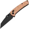 Нож Kansept Main Street blackwash сталь S35VN рукоять G10/Copper Foil