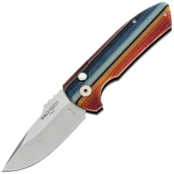 Нож Pro-Tech SBR stonewash сталь S35VN рукоять Mexican Blanket G-Carta/Aluminium