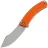 Нож CIVIVI Outlaw Muk stonewash сталь 14C28N рукоять Orange G10 (C24079-2)