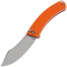 Нож CIVIVI Outlaw Muk stonewash сталь 14C28N рукоять Orange G10 (C24079-2)