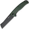 Нож Sencut Traxler blackwash сталь 9Cr18MoV рукоять Green Canvas Micarta (S20057C-4)