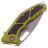 Нож Heretic Knives Medusa Battleworn сталь S35VN рукоять Green Aluminium