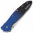 Нож Kershaw Leek сталь MagnaCut рукоять Blue/Black Gradient Aluminium (1660GBLU)