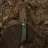 Нож Vosteed Porcupine copper dune сталь 14C28N рукоять Green Micarta