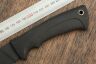 Нож Кизляр Енот сталь Х12МФ черный рукоять эластрон (064305)