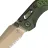 Нож Microtech Marfione Select MSI Mini Serrated сталь M390MK рукоять Antique Green Frag Titanium