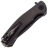 Нож Petrified Fish Warrior Blackwash сталь K110 рукоять Carbon Fiber