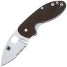 Нож Spyderco Insistent PS сталь 8Cr13MoV рукоять G10 (C246GPS)