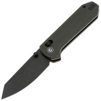 Нож CIVIVI Yonder blackwash сталь 14C28N рукоять Dark Green Canvas Micarta (C23073B-1)