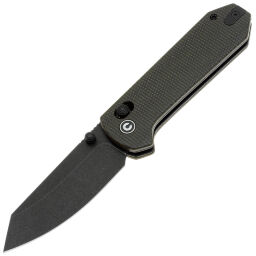 Нож CIVIVI Yonder blackwash сталь 14C28N рукоять Dark Green Canvas Micarta (C23073B-1)