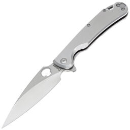 Нож Daggerr Sting frame lock satin сталь D2 рукоять Stainless steel