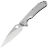 Нож Daggerr Sting frame lock satin сталь D2 рукоять Stainless steel