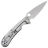 Нож Daggerr Sting frame lock satin сталь D2 рукоять Stainless steel