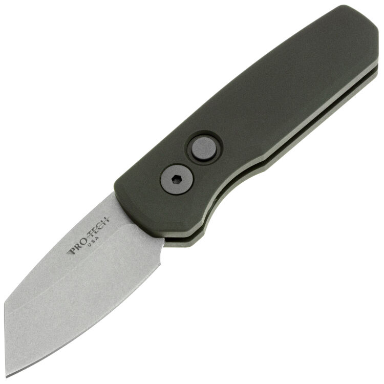 Нож Pro-Tech Runt 5 Reverse Tanto сталь MagnaCut рукоять Green Aluminium (R5401-GREEN)