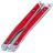 Нож-бабочка НОКС Эльф сталь D2 рукоять Red G10 (204-100401)